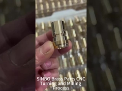 OEM CNC Spare Parts Brass Copper CNC Turning And Milling Process