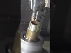 Özel Hızlı Prototipleme CNC Dönüştürme Parçaları Bakır İşleme Parçaları SGS RoHs cnc torna işleme parçaları