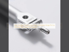 Yüksek Mukavemetli Hassas Kol Gövde Bağlantı Menteşe Pimi Endüstriyel Robot Tabanı ve Desteği İçin