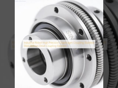 Endüstriyel Robot Yüksek Hassasiyetli Diyafram Kaplin Paslanmaz Çelik Körük Tahrik Kaplini Elemanı