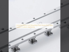 Endüstriyel Robot Ayak Montaj Plağı Ağır Görevli Temel Destek Özel İşleme