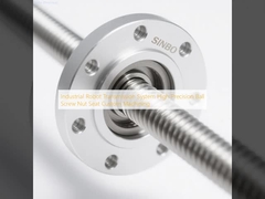 Endüstriyel Robot Şanzıman Sistemi Yüksek Hassasiyetli Bilyalı Vida Somun Yuvası Özel İşleme