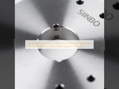 Endüstriyel Robot Hızlı Değiştirme Takım Plakası Robot Tarafı Takım Tarafı Yüksek Hassasiyetli Otomasyon Fikstür Konnektörü