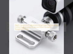 Derinlik Kamerası Eğim Ayar Montajı Yüksek Hassasiyetli Açı Kontrolü Servis Robotu Algılama Navigasyon Modülü için Rijit Yapı