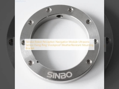 Hizmet Robotu algılama navigasyon modülü ultrasonik sensör sabitleme halkası şok geçirmez hava durumuna dayanıklı montaj desteği