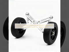 Engel Geçiş Yardımcı Tekerlek Braketi Yüksek Mukavemetli CNC İşleme Çin Özel Robot için