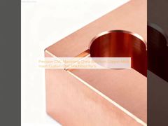 Precision CNC Machining China Beryllium Copper Mold Insert Custom CNC İşlenmiş Parçalar