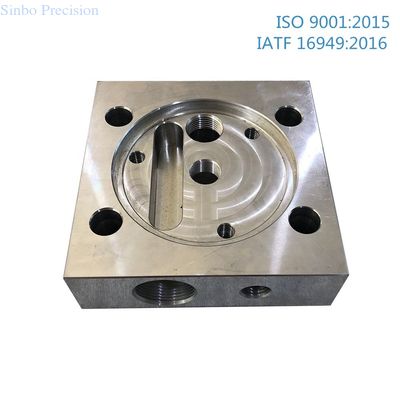 İşlenmiş CNC Paslanmaz Çelik Parçaları Yüksek Tolerans Doğruluk CNC Dökme Parçaları ISO9001