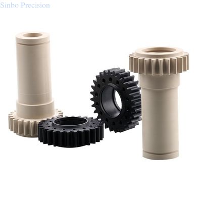 5 Eksenli POM ABS İşleme Plastik Parçalar Blok Akrilik CNC freze parçaları Özel