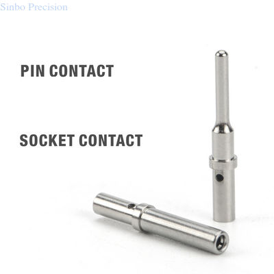 Özel Paslanmaz Çelik CNC İşlenmiş Pin Polish Yüzey Metal Pin